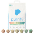 Purrify health monitoring cat litter 10 lb bag with color-changing pH indicator clumps