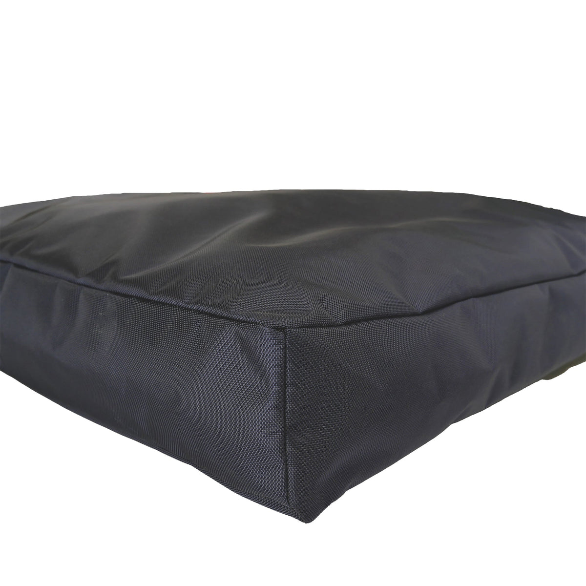 Rectangle Armor dog bed in Black, alternate view